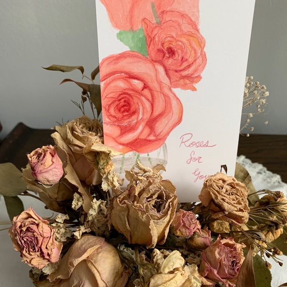 Drawing - Roses for you ❤️ - Picture 3 of 5